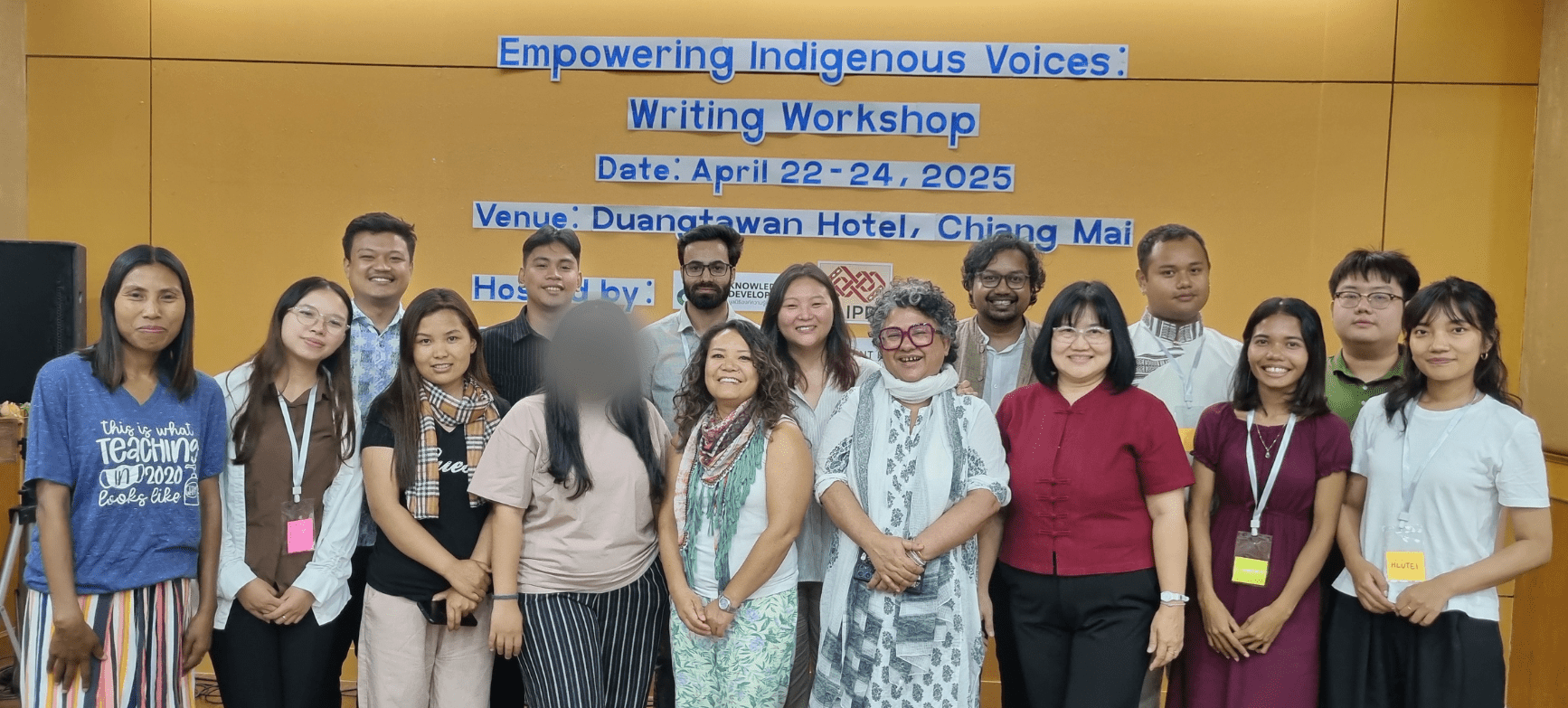 Indigenous Writing Workshop group photo